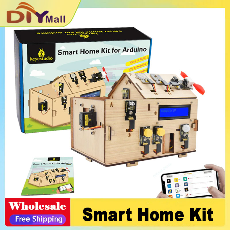 Smart Home Automation Diy - Kit Rumah Pintar IoT Keyestudio dengan