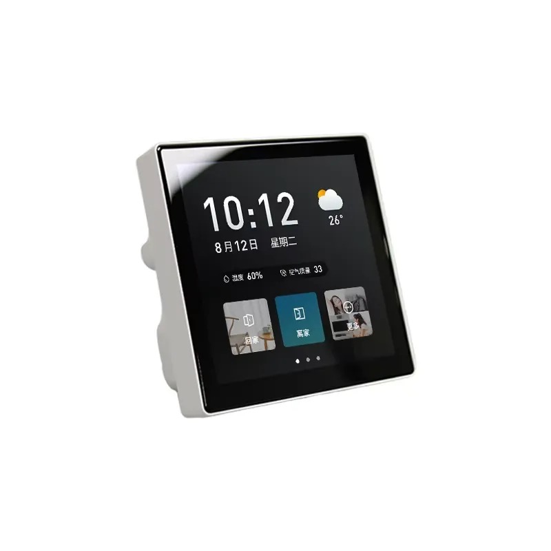 Temperature Humidity Sensor - Panel sentuh kontrol pusat 4 inci