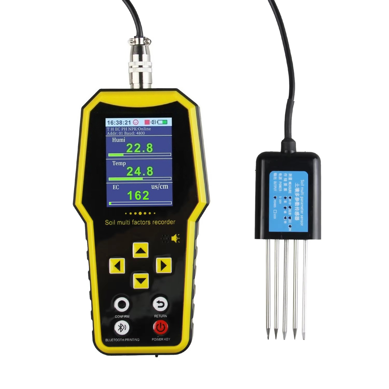 Temperature Humidity Sensor - 7 in 1 Sensor Kelembaban Tanah