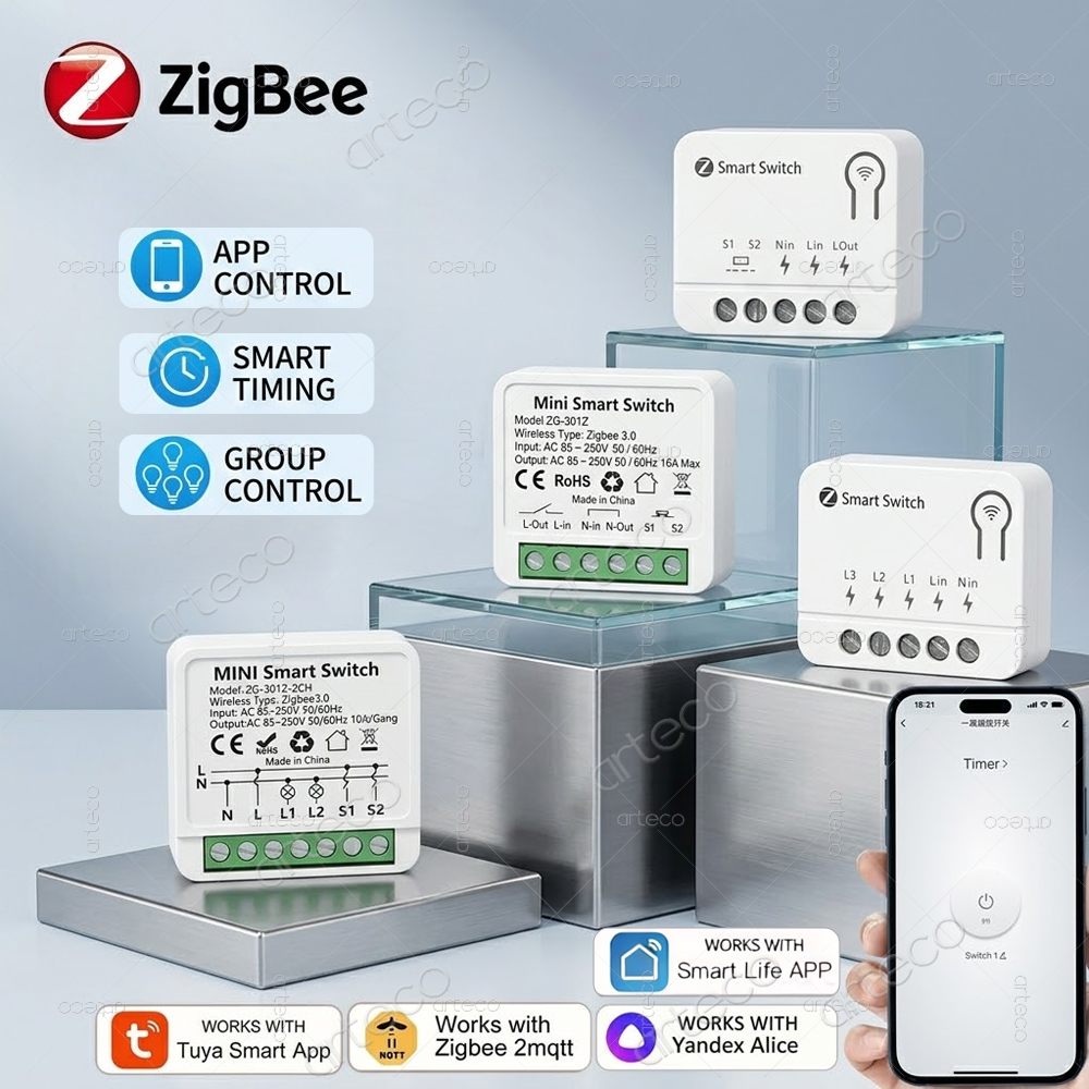 Smart Home Automation Diy - Tuya Zigbee Mini DIY Modul Sakelar
