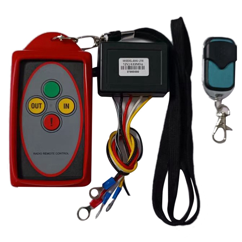 433Mhz Receiver Module - 12V 24V 433Mhz Winch nirkabel pengendali