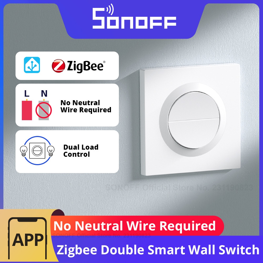 Sonoff Basic Switch - SONOFF Orb-ZBW2L Zigbee Saklar Dinding Pintar