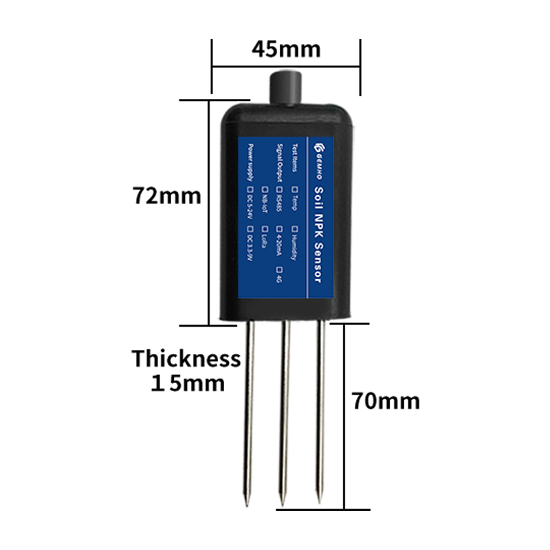 Temperature Humidity Sensor - Kit Sensor Tanah RS485 4-20mA, Sensor