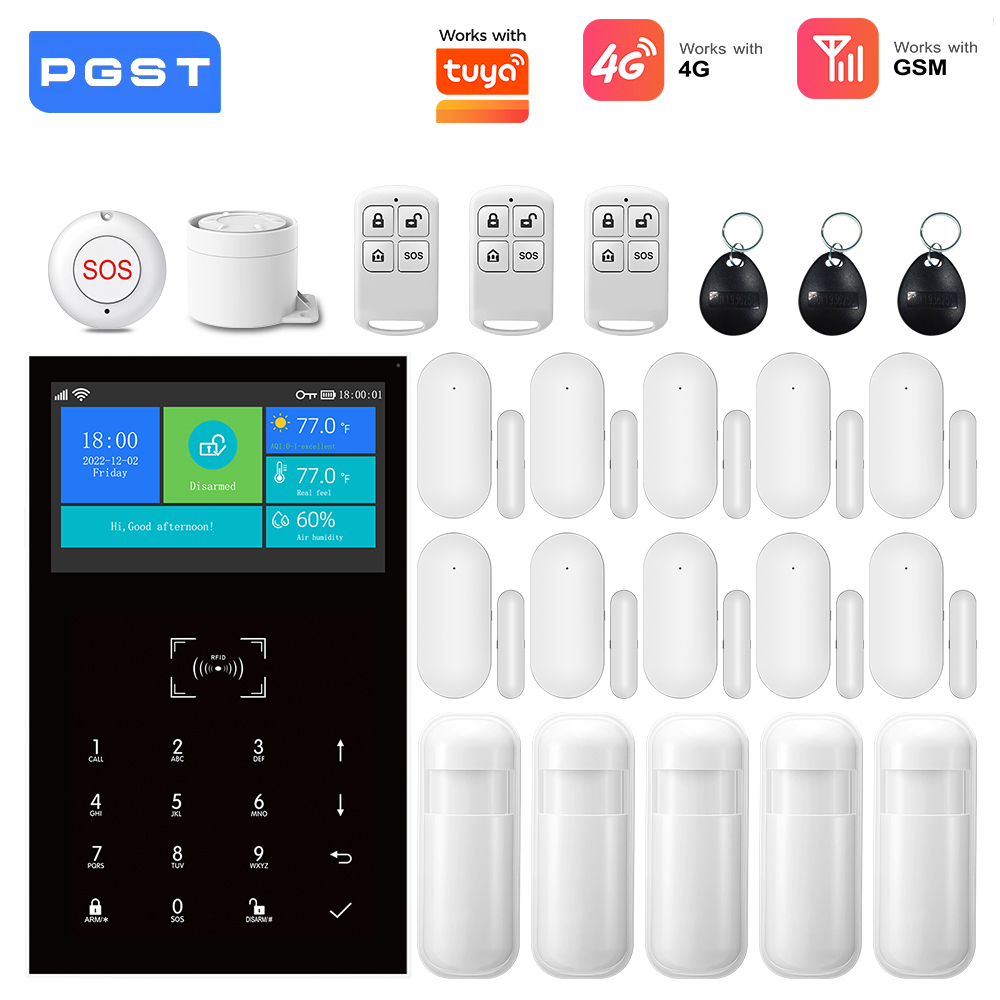 Smart Home Automation Diy - Sistem Alarm WiFi GSM 4G Bekerja