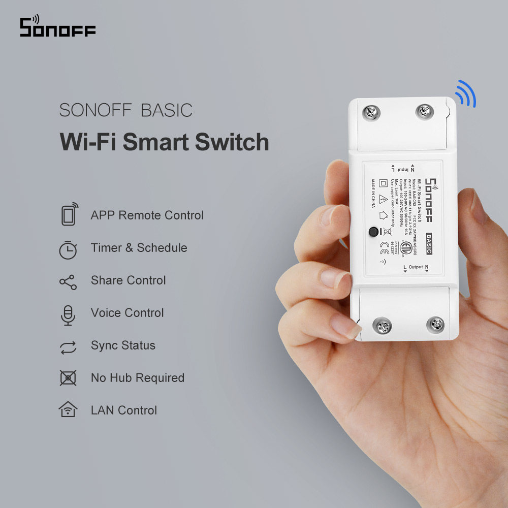 Itead SONOFF Basic R2 Mini DIY - Sonoff Basic Switch ulasan dan harga