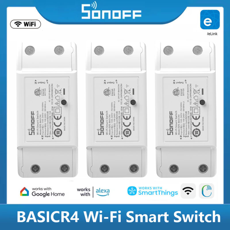 1-10 Buah SONOFF WiFi Switch B - Sonoff Basic Switch ulasan dan harga