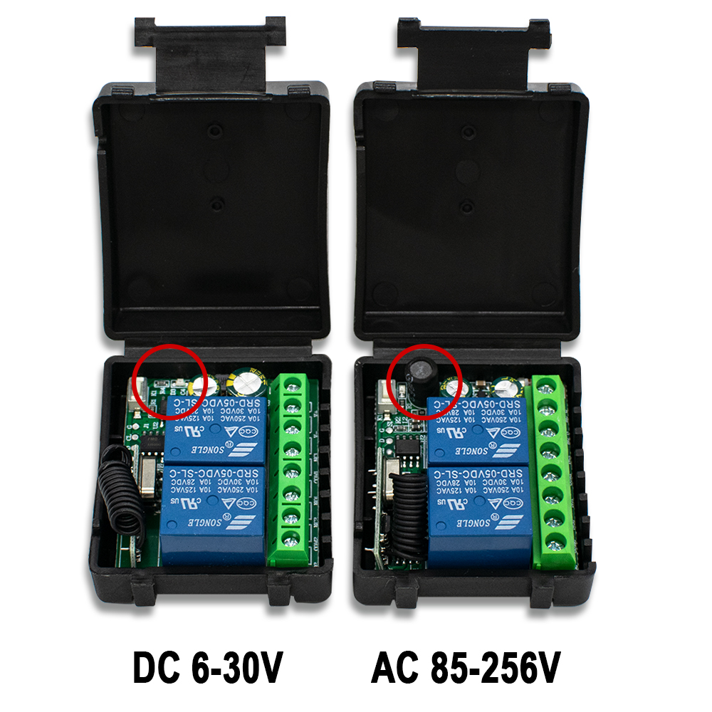 1 ~ 10 Buah Remote Control RF  - 433Mhz Receiver Module ulasan dan harga