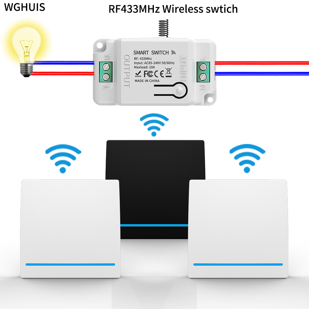 Sakelar Nirkabel Remote Contro - 433Mhz Receiver Module ulasan dan harga