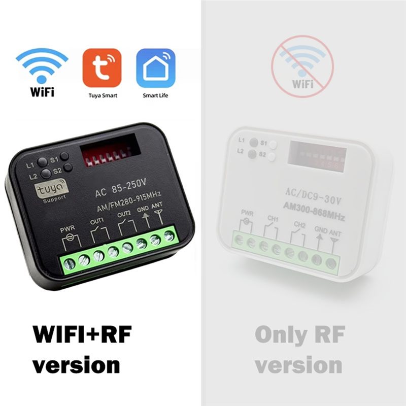 3CGRO-Untuk RX MULTI Tuya Wifi - 433Mhz Receiver Module ulasan dan harga