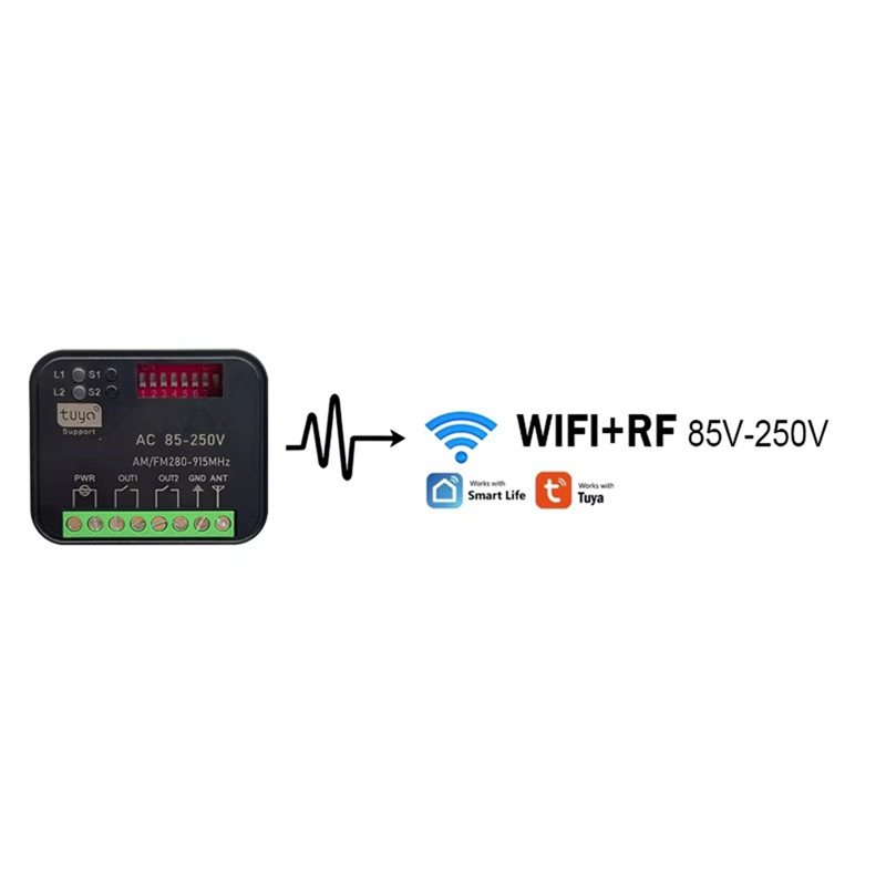 3CGRO-Untuk RX MULTI Tuya Wifi - 433Mhz Receiver Module ulasan dan harga
