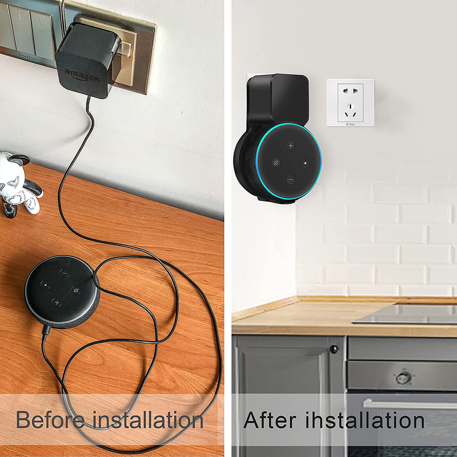 Dudukan Dinding Echo Dot, Gant - Amazon Speaker Echo Pop ulasan dan harga