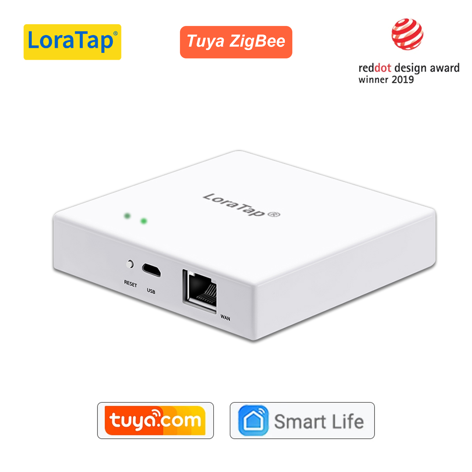 LoraTap Smart Home Tuya ZigBee - Matter Hub Thread ulasan dan harga