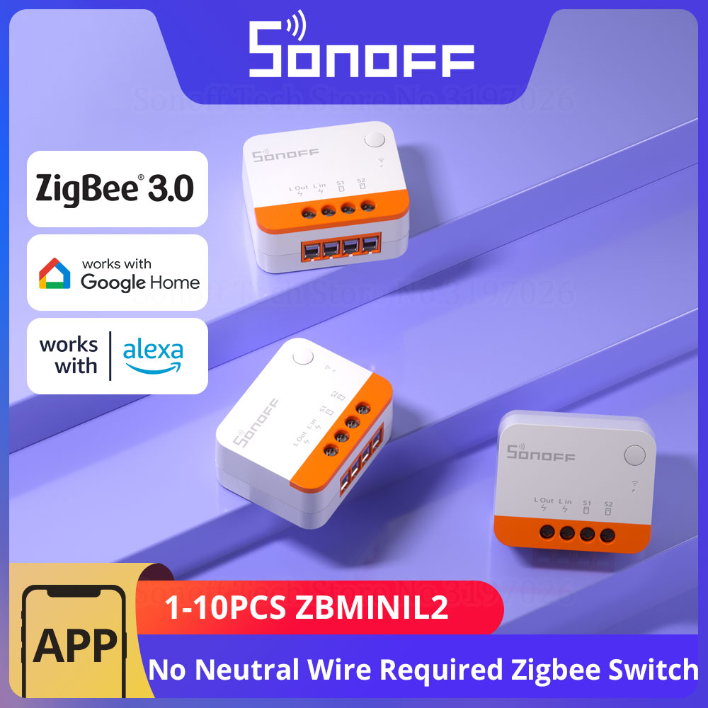 1-10 Buah SONOFF ZBMINIL2 Zigb - Sonoff Basic Switch ulasan dan harga