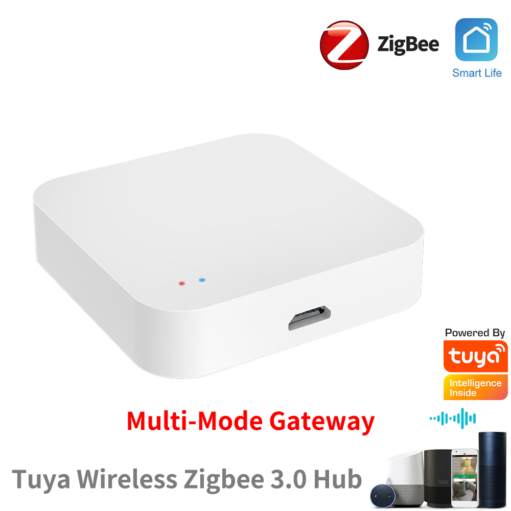 Zigbee Tuya Hub Gateway nirkab - Smart Home Automation Diy ulasan dan harga