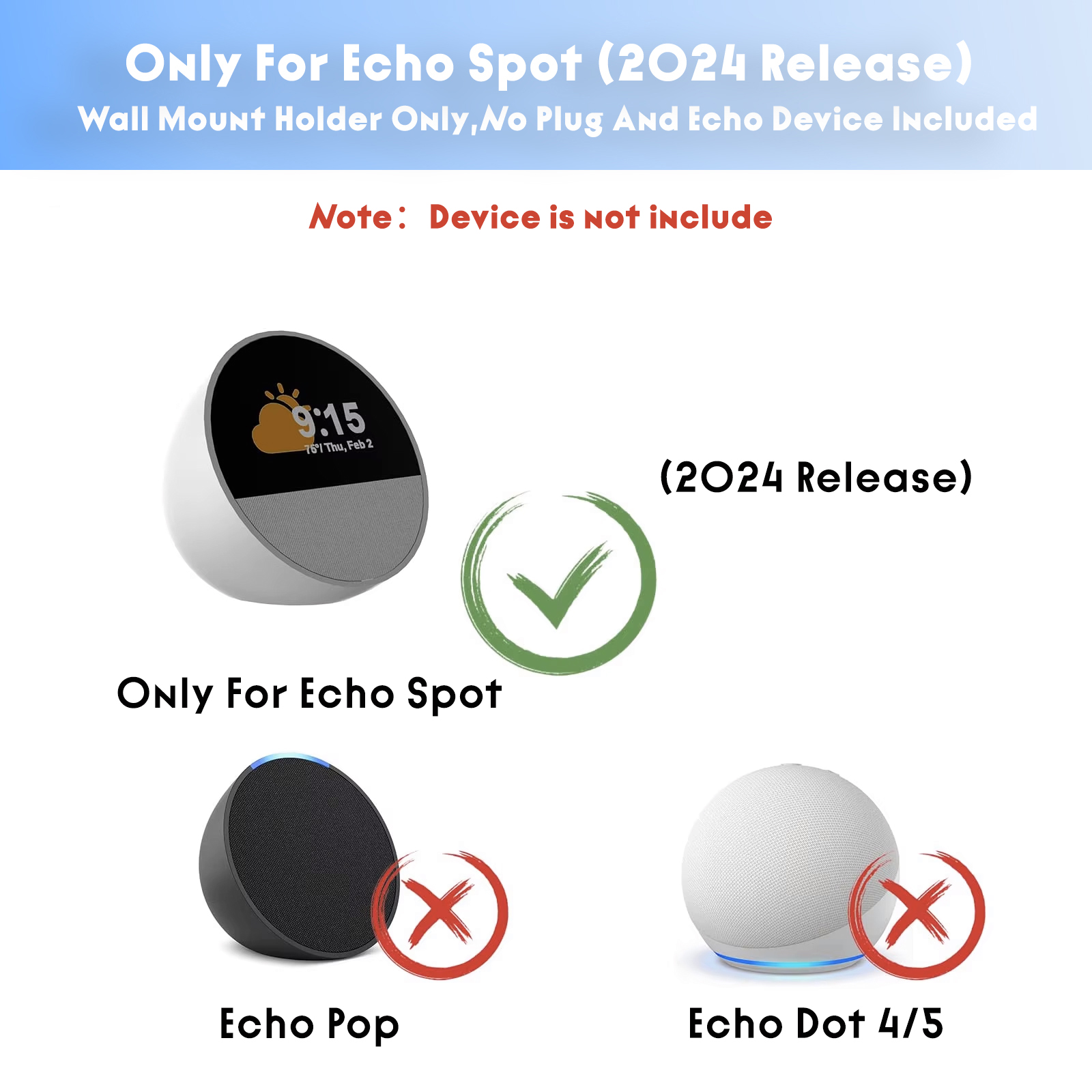 Dudukan Dinding untuk Echo Dot - Amazon Speaker Echo Pop ulasan dan harga