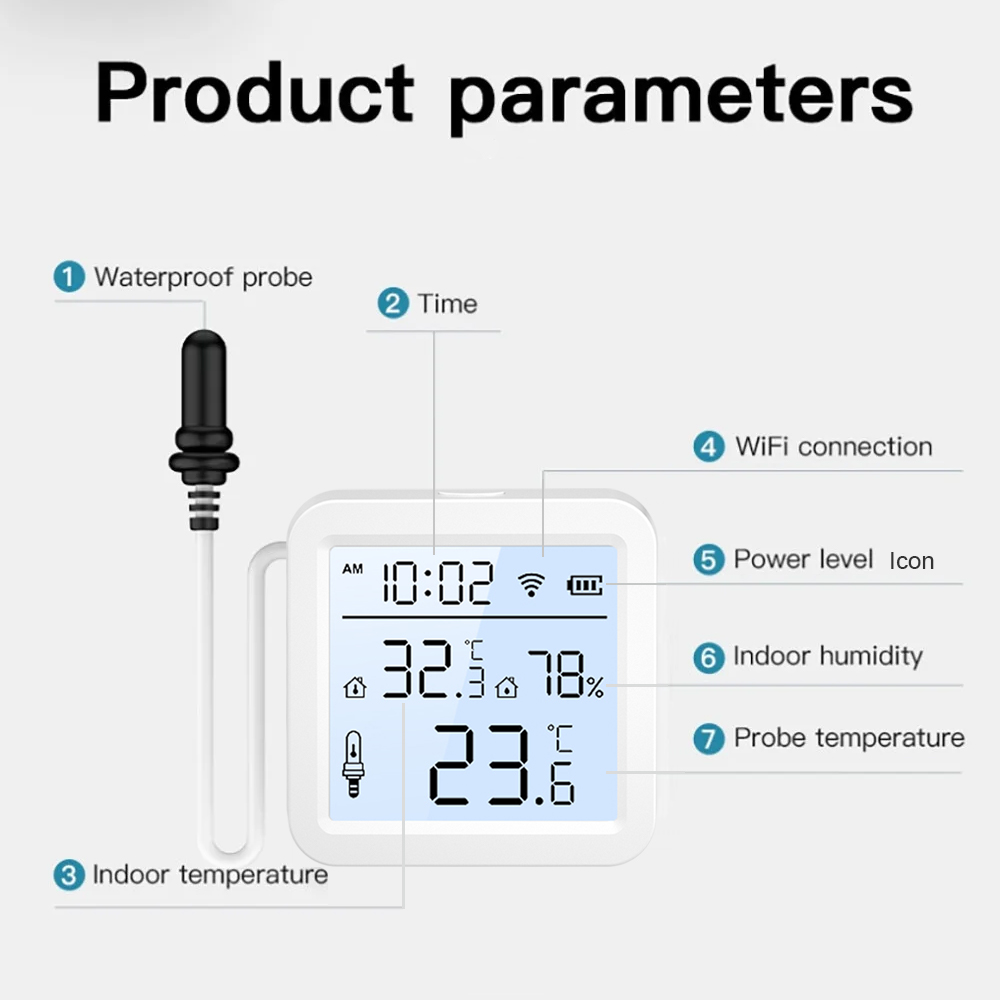 Sensor Suhu dan Kelembapan WiF - Temperature Humidity Sensor ulasan dan harga